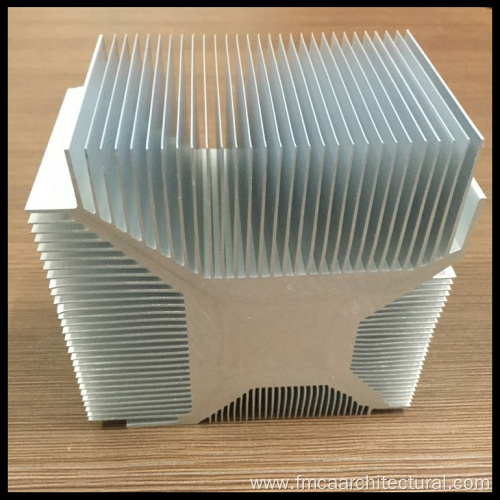 OEM Black Anodized Aluminum Extrusion Heatsink